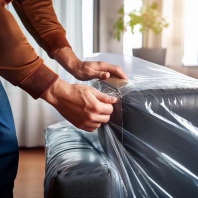 10 Housses Anti-poussière Élastiques Pour Électroménagers - Transparentes, Imperméables