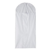 Housse vêtements Pratik blanc l. 60 x H. 135 cm