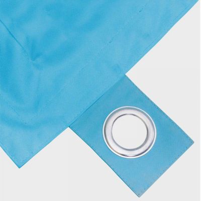 Housse vide de pouf de jardin en polyester azul 140 x 120 cm   Oviala