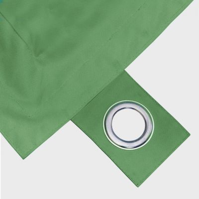 Housse vide de pouf de jardin en polyester vert cactus 140 x 120 cm  Oviala