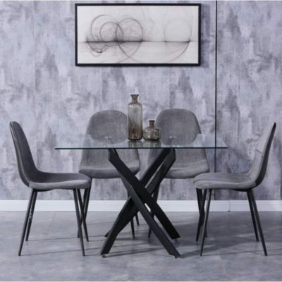GIANTEX - Ensemble Table Salle à Manger 4 Personnes Avec 2 Tabourets + 1 Banc - 120x60x75 Cm - Marron