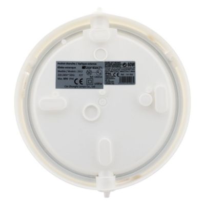 Hublot Option E27 sans source lumineuse Blanc 100 W - 78847