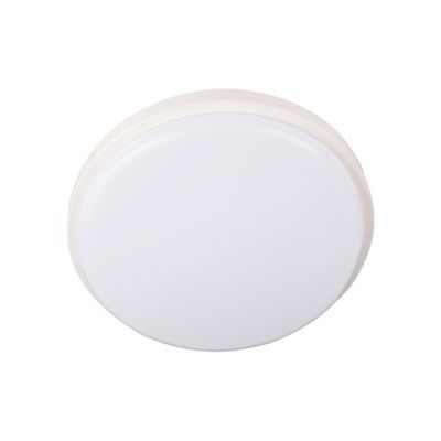 Hublot à détection Almagro LED intégrée blanc neutre IP44 900lm 14W ⌀28xl.6cm blanc GoodHome