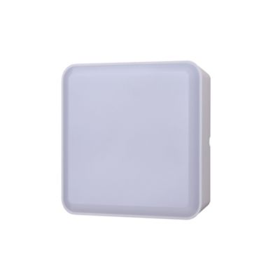 Hublot Moresby LED intégrée blanc neutre IP44 1000lm 16W L.15xl.15cm carré blanc GoodHome