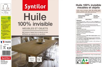 Huile 100 % invisible meubles et objets Syntilor 500 ml