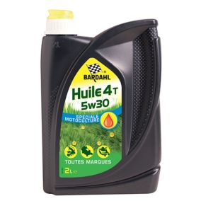 Huile 4 temps 5W30 Bardahl 2L spéciale motoculture