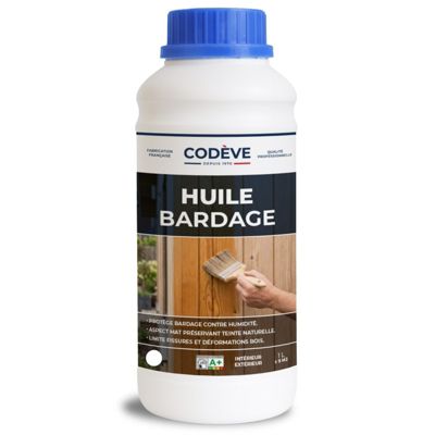 Huile Bardage - 1 L   - Codeve Bois - Chêne rustique