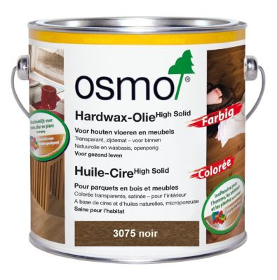 HUILE CIRE COLORE NOIRE OSMO 3075 0,75L