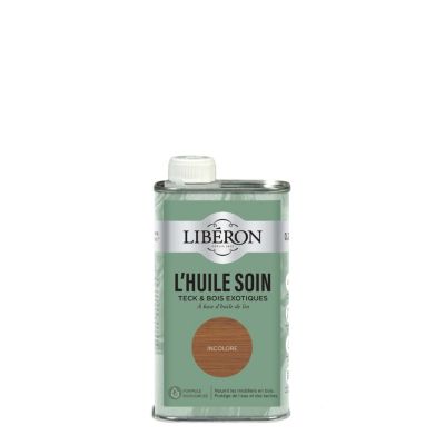 Huile de soin teck & bois exotiques Libéron incolore 250ml | Castorama