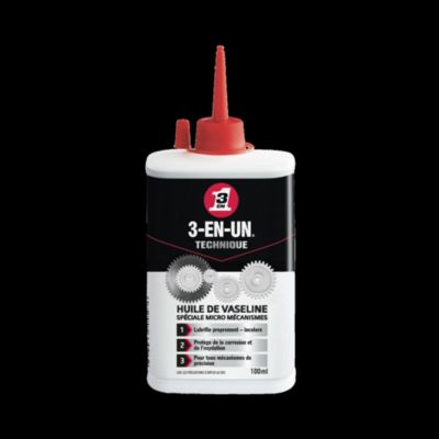 Huile de Vaseline 3-EN-UN TECHNIQUE Burette 100ml