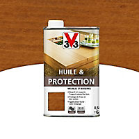 Huile et protection meubles et boiseries V33 teck mat 0,5L