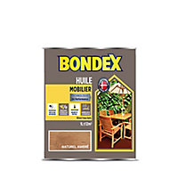 Huile extérieure pour mobilier mobilier teck Incolore Bondex 1L