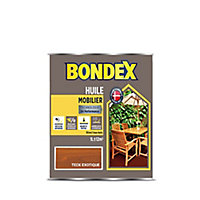 Huile extérieure pour teck mobilier Exotique Bondex 1L