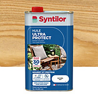 Huile extérieure Ultra Protect Mobilier de jardin toutes essences de bois Syntilor 1L