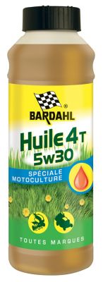 Huile moteur 4 temps SAE30 Bardhal 600ml pour tondeuse
