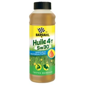 Huile moteur 4 temps SAE30 Bardhal 600ml pour tondeuse