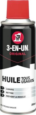 Spray pour Ferrures 200 ml Huile lubrifiante antirouille pour