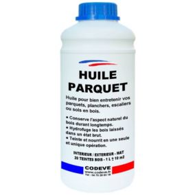 Huile Parquet -  1 L   - Codeve Bois - Chêne moyen