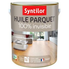 Huile parquet Syntilor 100% invisible mat 2,5L