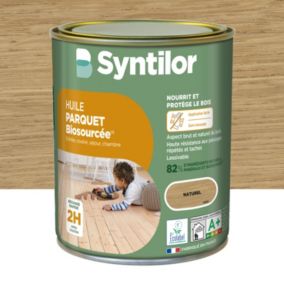 Huile parquet Syntilor Biosourcée effet naturel 1L