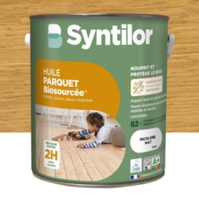 Huile parquet Syntilor Biosourcée incolore 5L