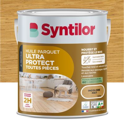 Huile parquet Syntilor Biosourcée incolore 5L