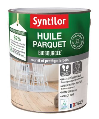 Huile Parquet Syntilor biosourcée Nature Protect chêne 2,5L