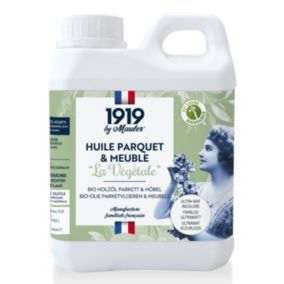 Huile plan de travail & meuble bois Incolore 0,22L - Biosourcée PV Contact Alimentaire 1919 BY MAULER