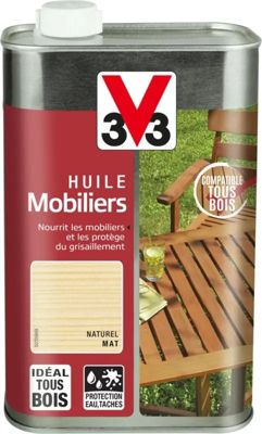 Huile Bois Extérieur - Haute Protection - Opaque V33 - Mobilier