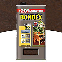 Huile pour teck Chocolat Bondex 1L + 20%