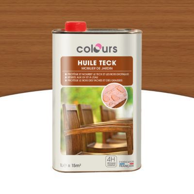 Huile Pour Bois De Jardin 0,75 L - Teck à Prix Carrefour