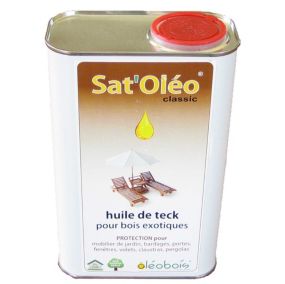 Huile pour teck et bois exotiques 1L