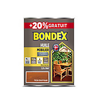 Huile pour teck Exotique Bondex 1L + 20%
