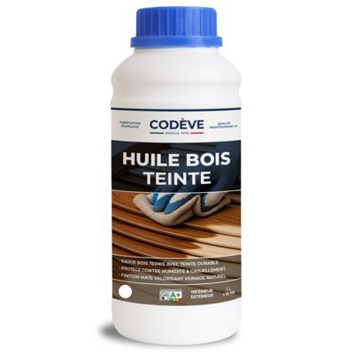 Huile Teintee Bois - 1 L   - Codeve Bois - Chêne clair