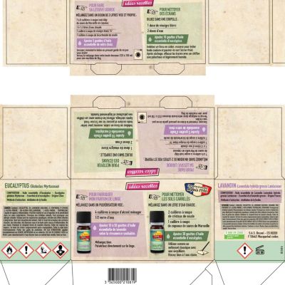 Huiles essentielles lavande et arbre à thé Fabulous 2x10 ml