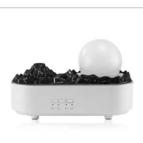 Humidificateur d'air volcanique - Grand brouillard, Ornement créatif - Pour maison, bureau et chambre