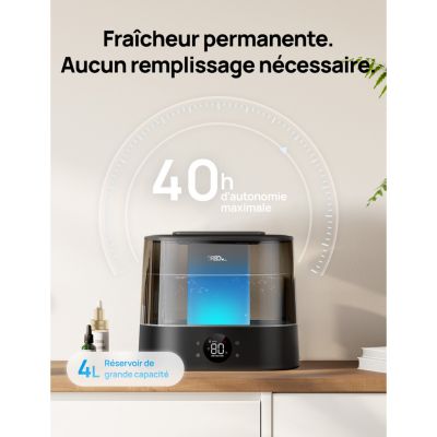 Humidificateur DREO 420S 4L silencieux avec autonomie 30H