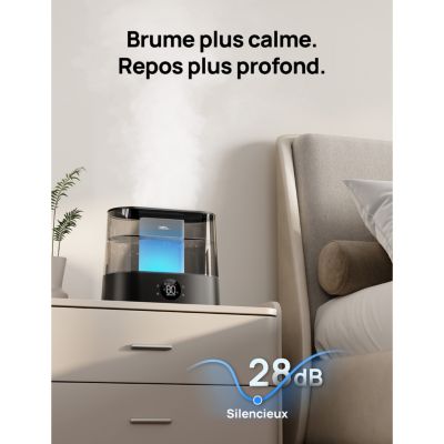 Humidificateur DREO 420S 4L silencieux avec autonomie 30H
