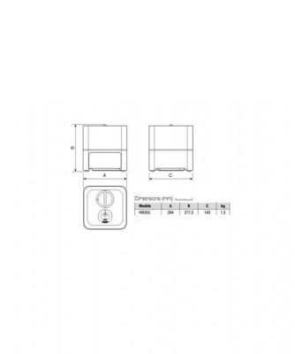 Humidificateur résidentiel ultrasonique - VORTICE - HM350