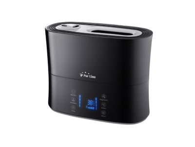Humidificateur à ultrasons à vapeur chaude ou tiède pour 35 m2