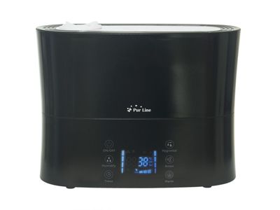 Humidificateur à ultrasons à vapeur chaude ou tiède pour 35 m2