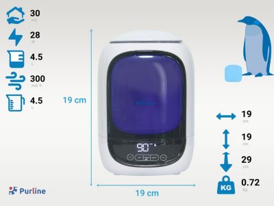 Humidificateur à ultrasons à vapeur pour 30 m2