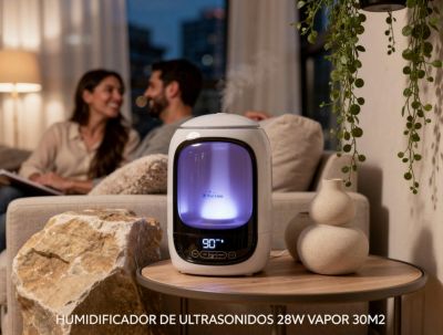 Humidificateur à ultrasons à vapeur pour 30 m2