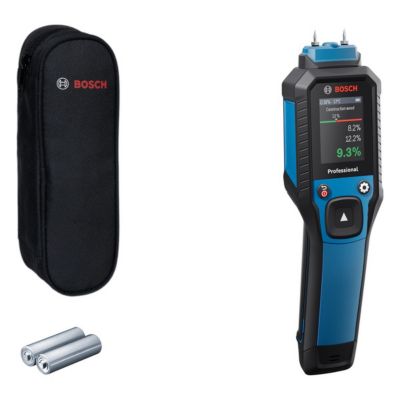Humidimètre à broches GMP 2-15 Professional pour bois et matériaux avec thermo-hygromètre intégré - 0601078100