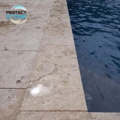 Hydrofuge Imperméabilisant Pierre Naturelle & Terrasse 1L (20m²) - Incolore Oléofuge Pavés, Dalles, Tuiles, Travertin - OLEO STONE