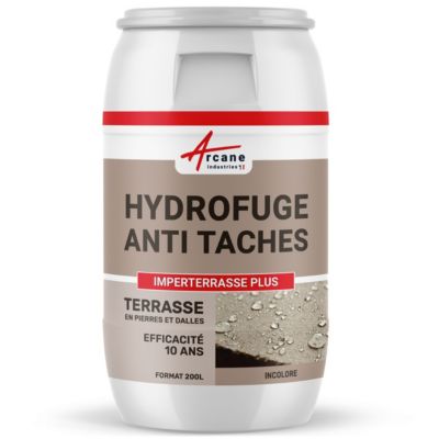 Hydrofuge Terrasse - Imperméabilisant Solvanté - IMPERTERRASSE PLUS  - 200 L - ARCANE INDUSTRIES