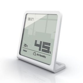 Hygromètre & thermomètre SELINA Blanc