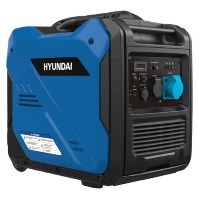 Hyundai Groupe Inverter Électrogène 5,5kW / 5500W, Démarrage Électrique Onde Si, Onduleur, HY6250SEi-EU
