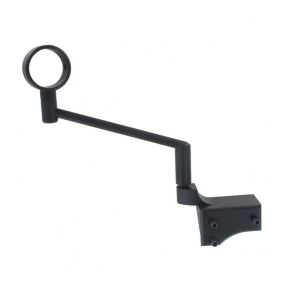 IB+ - IB+ - Supports sans perçage tringle à rideau  28 mm (Noir mat)