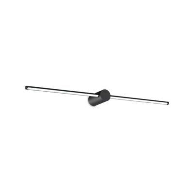 Ideal Lux FILO 2 lumières LED intégrées pour salle de bain sur miroir noir 1450Lm 3000K IP44